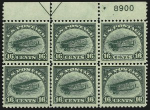 Sale 962, Lot 2934, Air Post, 16c Green, 1918 Air Post (C2) Sale 962, Lot 2934, Air Post
