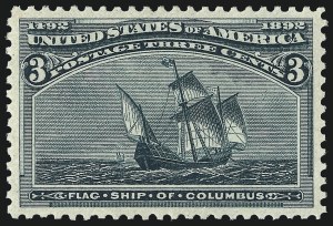 Sale Number 967, Lot Number 4353, 1893 Columbian Issue (Scott 230-245) Sale Number 967, Lot Number 4353, 1893 Columbian Issue (Scott 230-245)