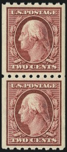Sale Number 968B, Lot Number 497, 1910-13 Washington-Franklin Issue (Scott 390-396) Sale Number 968B, Lot Number 497, 1910-13 Washington-Franklin Issue (Scott 390-396)