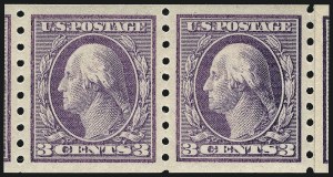 Sale Number 968B, Lot Number 505, 1910-13 Washington-Franklin Issue (Scott 390-396) Sale Number 968B, Lot Number 505, 1910-13 Washington-Franklin Issue (Scott 390-396)