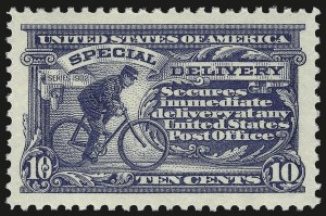 Sale Number 968B, Lot Number 779, Special Delivery (E) and Registration (F) Sale Number 968B, Lot Number 779, Special Delivery (E) and Registration (F)