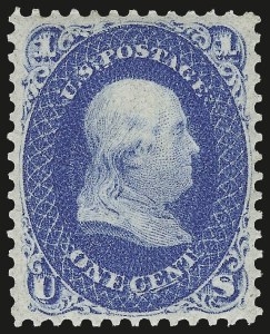 Sale Number 973, Lot Number 66, 1861-66 Issue Sale Number 973, Lot Number 66, 1861-66 Issue