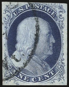 Sale Number 975, Lot Number 1111, 1851-56 Issue (Scott 5-17) Sale Number 975, Lot Number 1111, 1851-56 Issue (Scott 5-17)