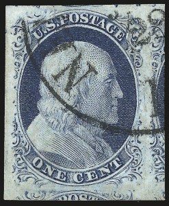 Sale Number 975, Lot Number 1120, 1851-56 Issue (Scott 5-17) Sale Number 975, Lot Number 1120, 1851-56 Issue (Scott 5-17)