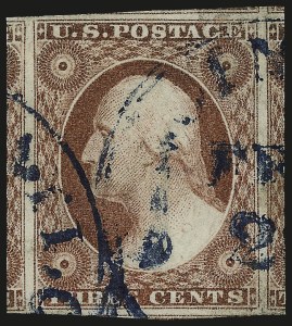 Sale Number 975, Lot Number 1133, 1851-56 Issue (Scott 5-17) Sale Number 975, Lot Number 1133, 1851-56 Issue (Scott 5-17)