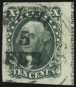 Sale Number 975, Lot Number 1150, 1851-56 Issue (Scott 5-17) Sale Number 975, Lot Number 1150, 1851-56 Issue (Scott 5-17)