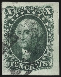 Sale Number 975, Lot Number 1152, 1851-56 Issue (Scott 5-17) Sale Number 975, Lot Number 1152, 1851-56 Issue (Scott 5-17)