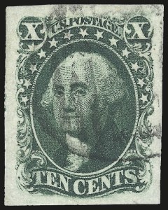Sale Number 975, Lot Number 1154, 1851-56 Issue (Scott 5-17) Sale Number 975, Lot Number 1154, 1851-56 Issue (Scott 5-17)