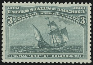 Sale Number 975, Lot Number 1485, 1893 Columbian Issue (1c thru 8c, Scott 230-236) Sale Number 975, Lot Number 1485, 1893 Columbian Issue (1c thru 8c, Scott 230-236)