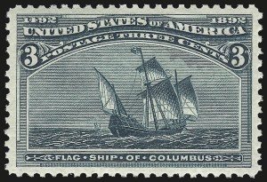 Sale Number 975, Lot Number 1486, 1893 Columbian Issue (1c thru 8c, Scott 230-236) Sale Number 975, Lot Number 1486, 1893 Columbian Issue (1c thru 8c, Scott 230-236)