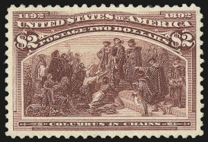 Sale Number 975, Lot Number 1538, 1893 Columbian Issue ($2.00 thru $5.00, Scott 242-245) Sale Number 975, Lot Number 1538, 1893 Columbian Issue ($2.00 thru $5.00, Scott 242-245)