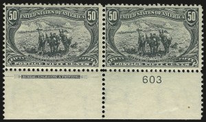 Sale 975, Lot 1632, 1898 Trans-Mississippi Issue (Scott 285-293), 50c Trans-Mississippi (291) Sale 975, Lot 1632, 1898 Trans-Mississippi Issue (Scott 285-293)
