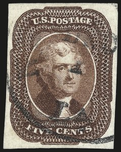Sale Number 976, Lot Number 1157, 5c-12c 1851-56 Issue (Scott 12-17) Sale Number 976, Lot Number 1157, 5c-12c 1851-56 Issue (Scott 12-17)