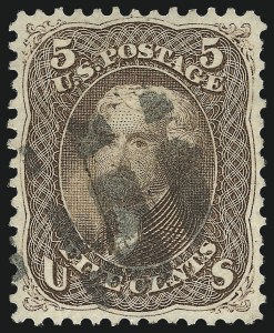 Sale Number 976, Lot Number 1366, 1861-66 Issue (Scott 71-78b) Sale Number 976, Lot Number 1366, 1861-66 Issue (Scott 71-78b)