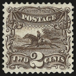 Sale 976, Lot 1435, 1869 Pictorial Issue (Scott 112-122), 2c Brown (113) Sale 976, Lot 1435, 1869 Pictorial Issue (Scott 112-122)