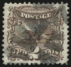 Sale Number 984, Lot Number 372, 1c-2c 1869 Pictorial Issue (Scott 112-113) Sale Number 984, Lot Number 372, 1c-2c 1869 Pictorial Issue (Scott 112-113)