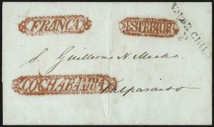 Sale 989, Lot 261, South America, THE DR. ROBERT H. LEBOW COLLECTION OF BOLIVIA Sale 989, Lot 261, South America