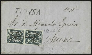 Sale 989, Lot 261, South America, THE DR. ROBERT H. LEBOW COLLECTION OF BOLIVIA Sale 989, Lot 261, South America