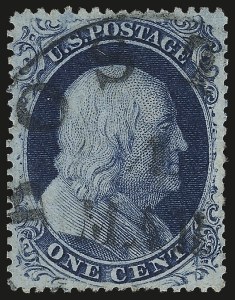 Sale Number 992, Lot Number 2072, 1c 1857-60 Issue (Scott 18-24) Sale Number 992, Lot Number 2072, 1c 1857-60 Issue (Scott 18-24)