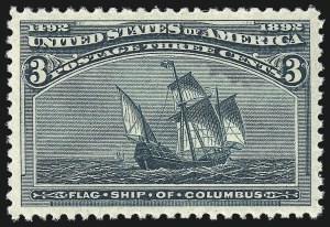 Sale Number 997, Lot Number 5670, 1893 Columbian Issue (1c thru 8c, Scott 230-236) Sale Number 997, Lot Number 5670, 1893 Columbian Issue (1c thru 8c, Scott 230-236)