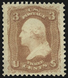 Sale Number 1007, Lot Number 2197, 1861-66 Issue (Scott 56-68) Sale Number 1007, Lot Number 2197, 1861-66 Issue (Scott 56-68)