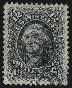 Sale Number 1007, Lot Number 2210, 1861-66 Issue (Scott 69-76) Sale Number 1007, Lot Number 2210, 1861-66 Issue (Scott 69-76)