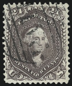 Sale Number 1007, Lot Number 2212, 1861-66 Issue (Scott 69-76) Sale Number 1007, Lot Number 2212, 1861-66 Issue (Scott 69-76)