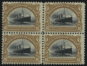 Sale 1007, Lot 2583, 1901 Pan-American Issue (Scott 294-299), 8c, 10c Pan-American (298-299) Sale 1007, Lot 2583, 1901 Pan-American Issue (Scott 294-299)