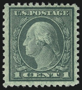 Sale 1011, Lot 788, 1917-20 Washington-Franklin Issues (Scott 493-547), 1c Green, Rotary (545) Sale 1011, Lot 788, 1917-20 Washington-Franklin Issues (Scott 493-547)