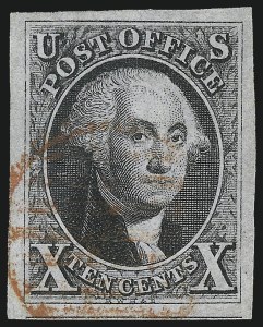 Sale Number 1014, Lot Number 1015, 5c-10c 1847 Issue (Scott 1-2) Sale Number 1014, Lot Number 1015, 5c-10c 1847 Issue (Scott 1-2)