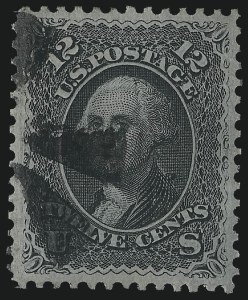 Sale Number 1014, Lot Number 1187, 1861-66 Issue (Scott 67-71) Sale Number 1014, Lot Number 1187, 1861-66 Issue (Scott 67-71)