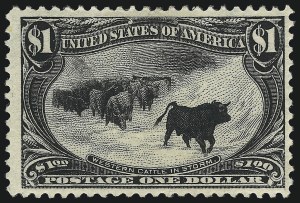 Sale 1014, Lot 1663, $1.00-$2.00 1898 Trans-Mississippi Issue (Scott 292-293), $1.00 Trans-Mississippi (292) Sale 1014, Lot 1663, $1.00-$2.00 1898 Trans-Mississippi Issue (Scott 292-293)