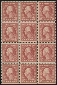 Sale 1014, Lot 2003, 1917-19 Washington-Franklin Issues (Scott 498f-524), 5c Rose, Error (505) Sale 1014, Lot 2003, 1917-19 Washington-Franklin Issues (Scott 498f-524)