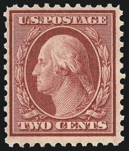 Sale 1014, Lot 2017, 1917-19 Washington-Franklin Issues (Scott 498f-524), 2c Carmine (519) Sale 1014, Lot 2017, 1917-19 Washington-Franklin Issues (Scott 498f-524)