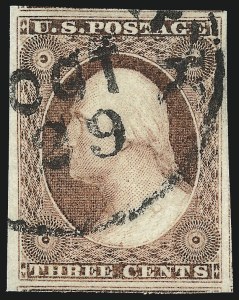 Sale Number 1019, Lot Number 347, 3c-12c 1851-56 Issue (Scott 10-17) Sale Number 1019, Lot Number 347, 3c-12c 1851-56 Issue (Scott 10-17)