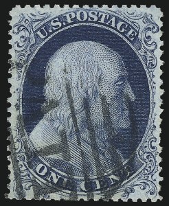 Sale Number 1024, Lot Number 53, 1c 1857-60 Issue (Scott 18-24) Sale Number 1024, Lot Number 53, 1c 1857-60 Issue (Scott 18-24)