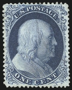 Sale Number 1024, Lot Number 56, 1c 1857-60 Issue (Scott 18-24) Sale Number 1024, Lot Number 56, 1c 1857-60 Issue (Scott 18-24)