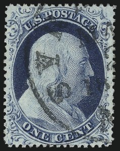 Sale Number 1024, Lot Number 59, 1c 1857-60 Issue (Scott 18-24) Sale Number 1024, Lot Number 59, 1c 1857-60 Issue (Scott 18-24)