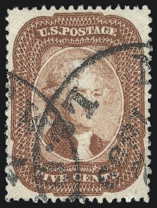 Sale Number 1024, Lot Number 68, 5c 1857-60 Issue (Scott 27-30A) Sale Number 1024, Lot Number 68, 5c 1857-60 Issue (Scott 27-30A)