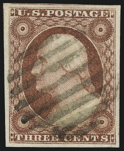 Sale Number 1032, Lot Number 3037, 3c 1851-56 Issue (Scott 10-11A) Sale Number 1032, Lot Number 3037, 3c 1851-56 Issue (Scott 10-11A)