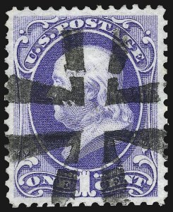 Sale Number 1032, Lot Number 3231, 1870-71 National Bank Note Co. Issue, Ungrilled (Scott 145-155) Sale Number 1032, Lot Number 3231, 1870-71 National Bank Note Co. Issue, Ungrilled (Scott 145-155)
