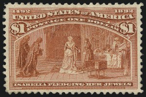 Sale Number 1037, Lot Number 1836, 1893 Columbian Issue, 50c thru $5.00 (Scott 240-245) Sale Number 1037, Lot Number 1836, 1893 Columbian Issue, 50c thru $5.00 (Scott 240-245)