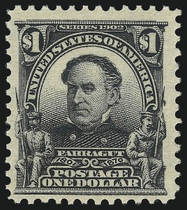 Sale 1037, Lot 1965, 1902-08 Issue thru Jamestown Issue (Scott 300-330), $1.00 Black (311) Sale 1037, Lot 1965, 1902-08 Issue thru Jamestown Issue (Scott 300-330)
