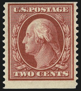 Sale 1037, Lot 2027, 1908-12 Issues (Scott 338-396), 2c Carmine, Coil (388) Sale 1037, Lot 2027, 1908-12 Issues (Scott 338-396)