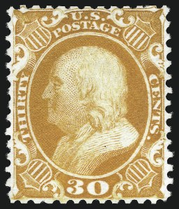 Sale Number 1040, Lot Number 1282, 1875 Reprint of 1857-60 Issue (Scott 40-47) Sale Number 1040, Lot Number 1282, 1875 Reprint of 1857-60 Issue (Scott 40-47)