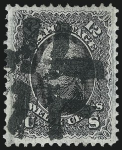 Sale Number 1040, Lot Number 1340, 1867-68 Grilled Issue (Scott 83-101) Sale Number 1040, Lot Number 1340, 1867-68 Grilled Issue (Scott 83-101)