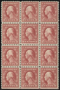 Sale 1040, Lot 1849, 1916-17 Issues (Scott 462-491), 5c Carmine, Error (467) Sale 1040, Lot 1849, 1916-17 Issues (Scott 462-491)