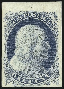 Sale Number 1057, Lot Number 555, 1851-56 Issue (Scott 6-17) Sale Number 1057, Lot Number 555, 1851-56 Issue (Scott 6-17)