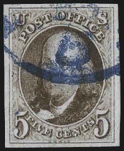 Sale Number 1061, Lot Number 3320, 1847 Issue (Scott 1-2) Sale Number 1061, Lot Number 3320, 1847 Issue (Scott 1-2)