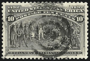 Sale Number 1061, Lot Number 3698, 1c-30c 1893 Columbian Issue (Scott 230-239) Sale Number 1061, Lot Number 3698, 1c-30c 1893 Columbian Issue (Scott 230-239)